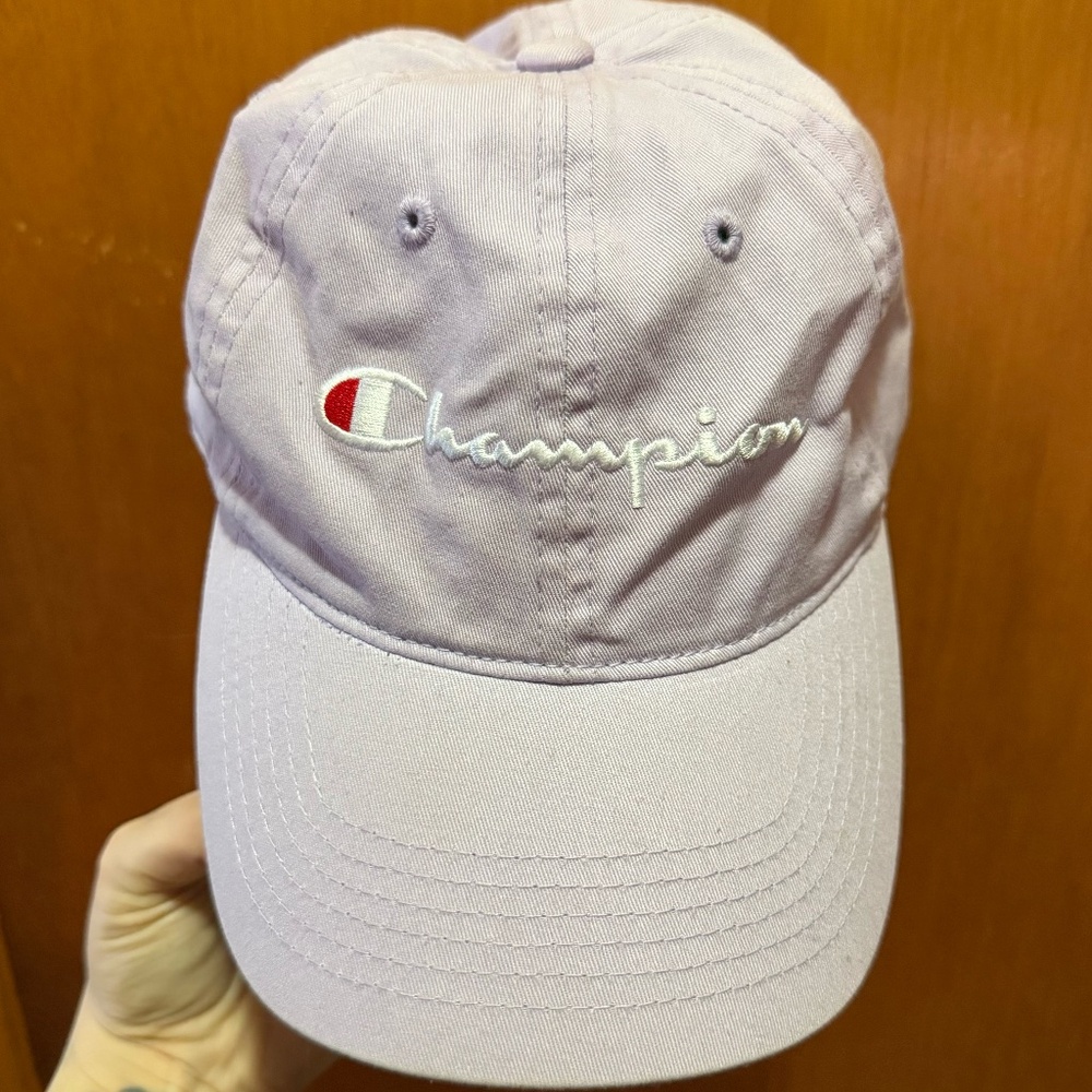 Champion Women's Lifestyle Sport Adjustable Cap Pastel Purple Baseball Hat - Picture 10 of 12